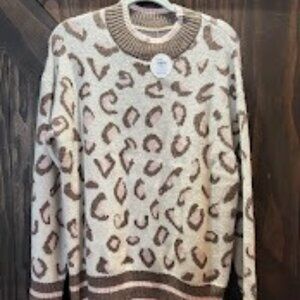 Leopard Print Sweater